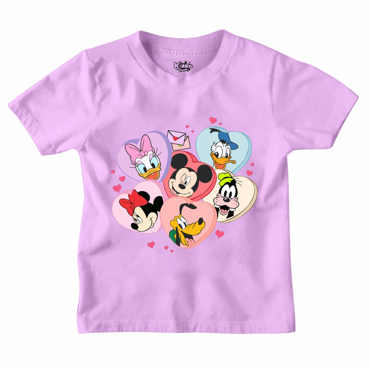 Mickey Mouse Family Hearts T-SHIRT