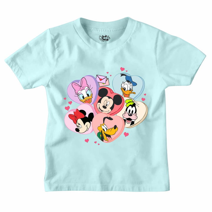 Mickey Mouse Family Hearts T-SHIRT