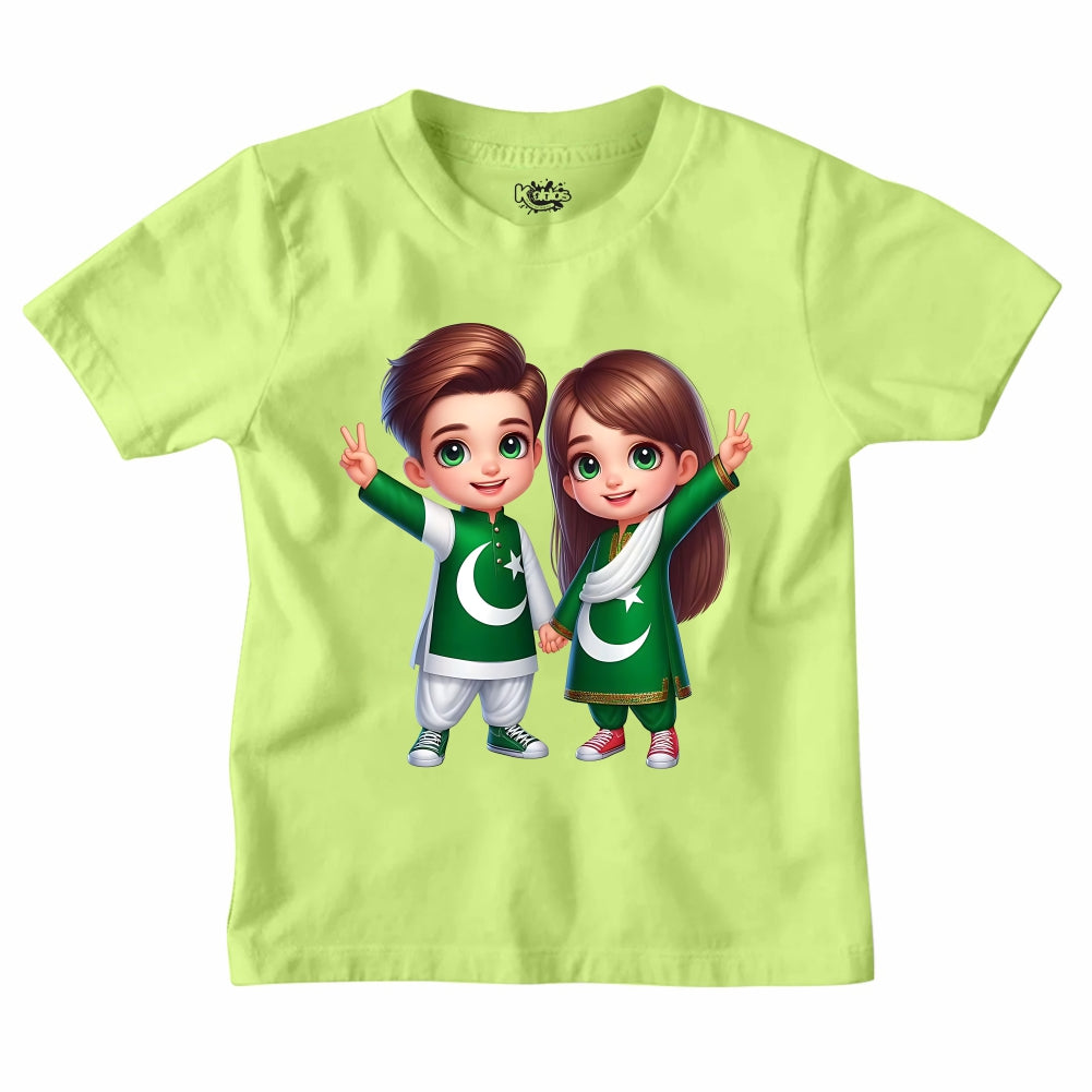14 AUGUST BOY & GIRL T-SHIRT