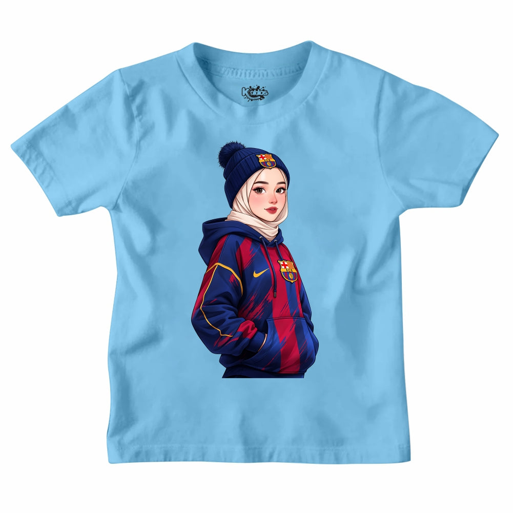 FOOTBALL - CUTE GIRL T-SHIRT