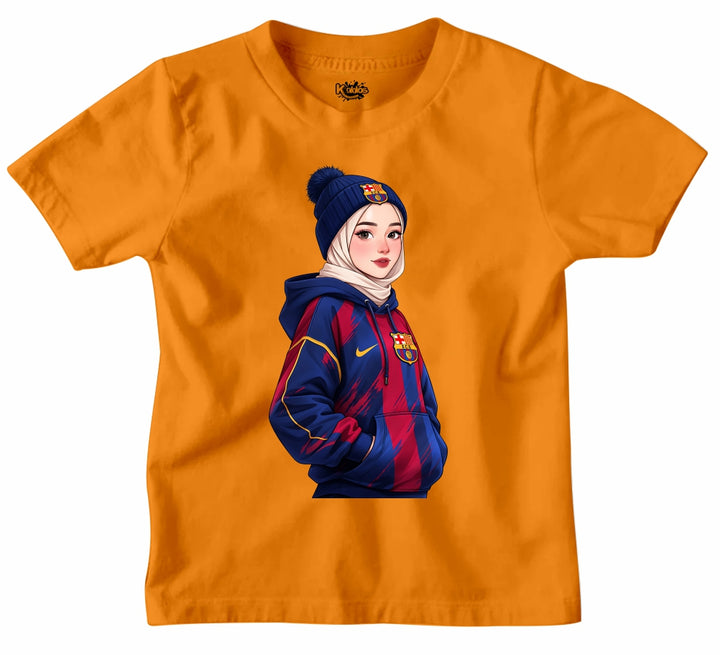 FOOTBALL - CUTE GIRL T-SHIRT