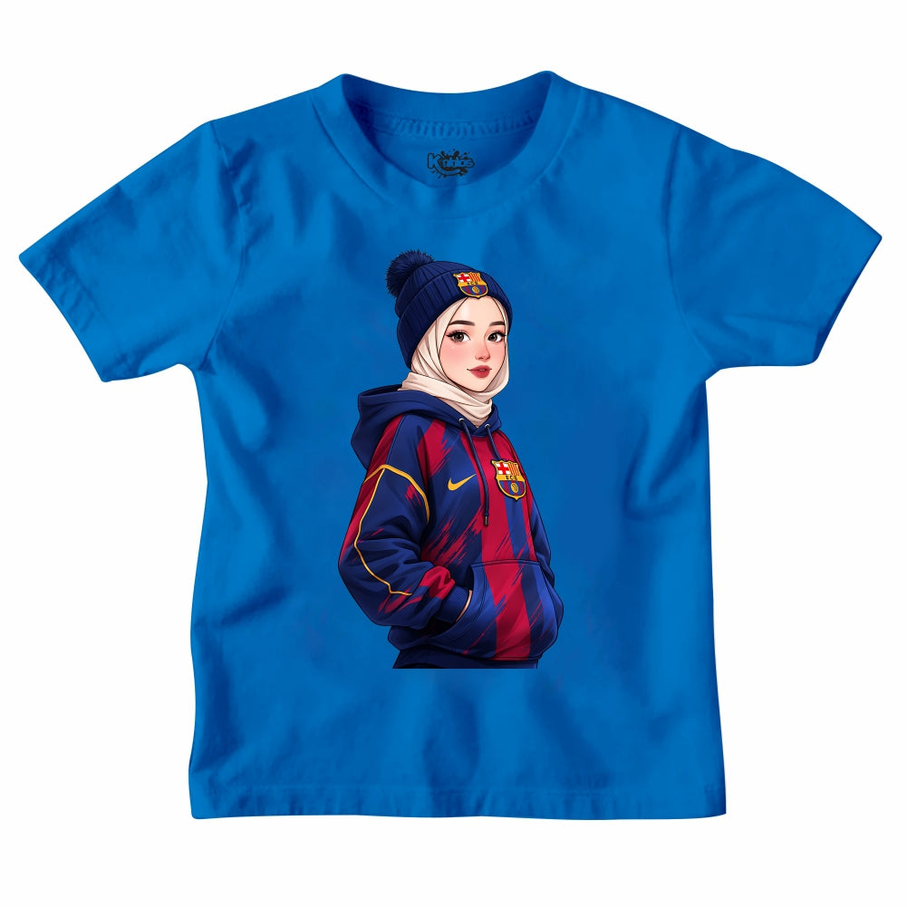 FOOTBALL - CUTE GIRL T-SHIRT
