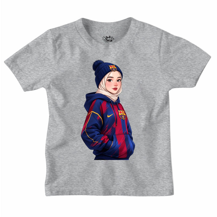 FOOTBALL - CUTE GIRL T-SHIRT