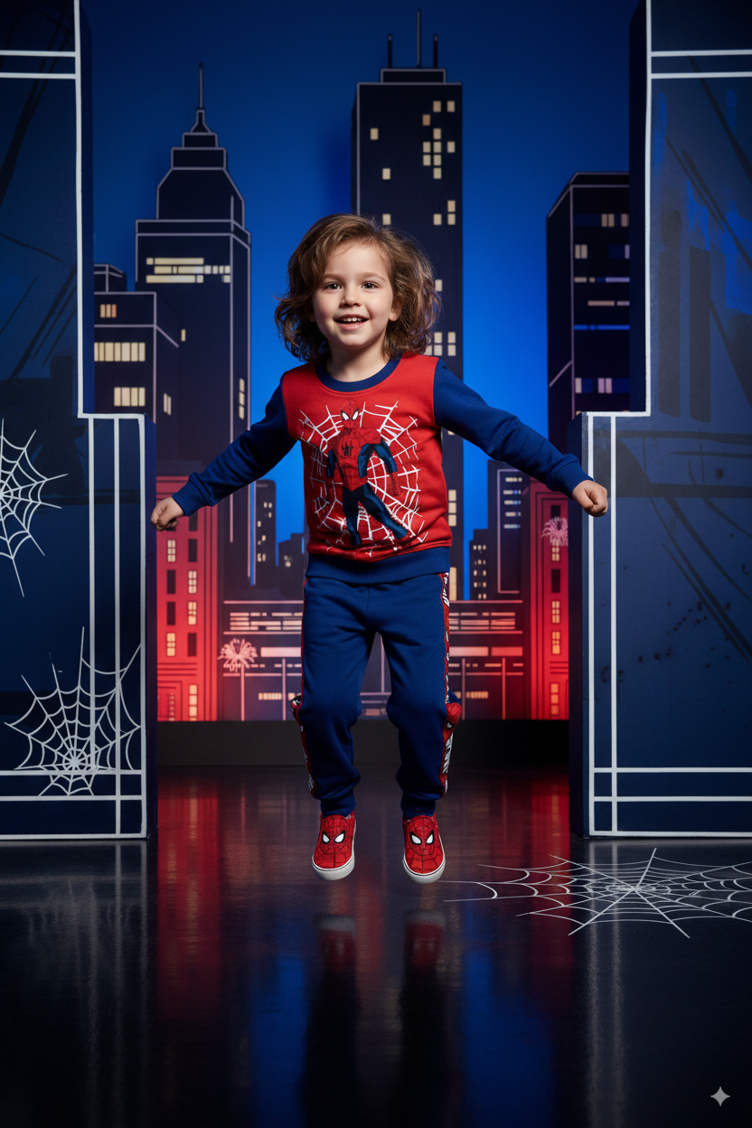 SPIDERMAN  FLEECE PAIR