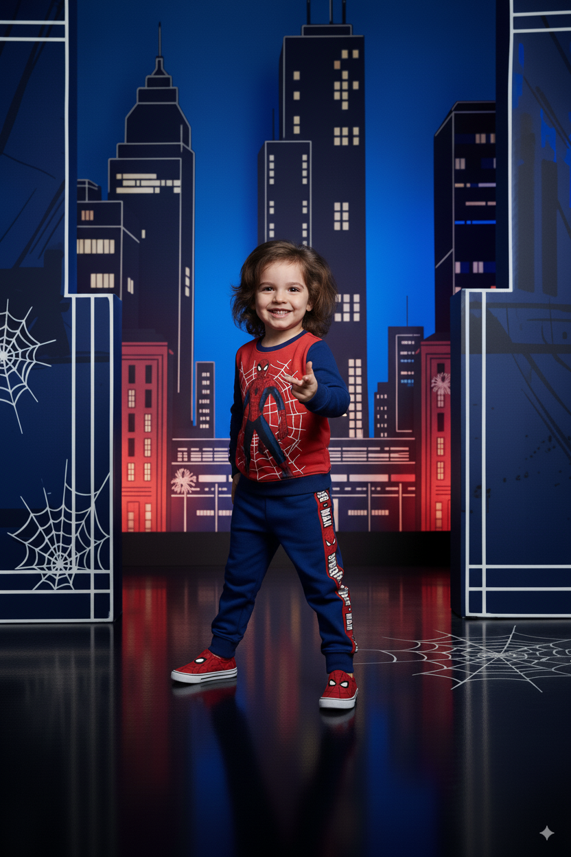 SPIDERMAN  FLEECE PAIR