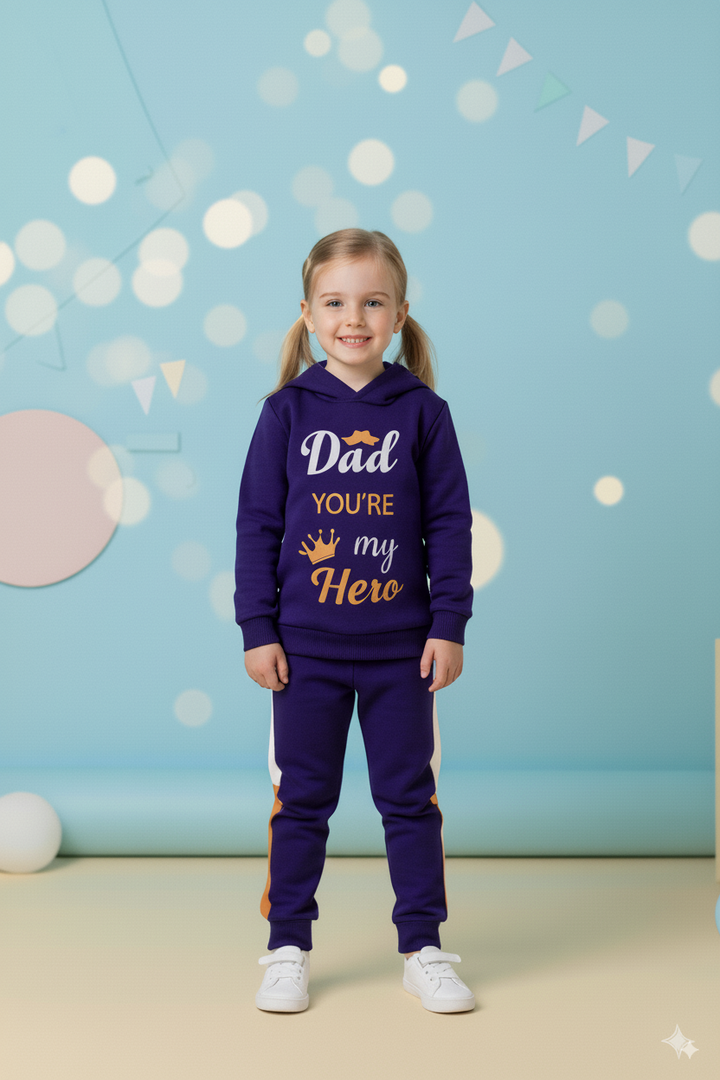 DAD YOU ARE MY HERO FLEECE PAIR