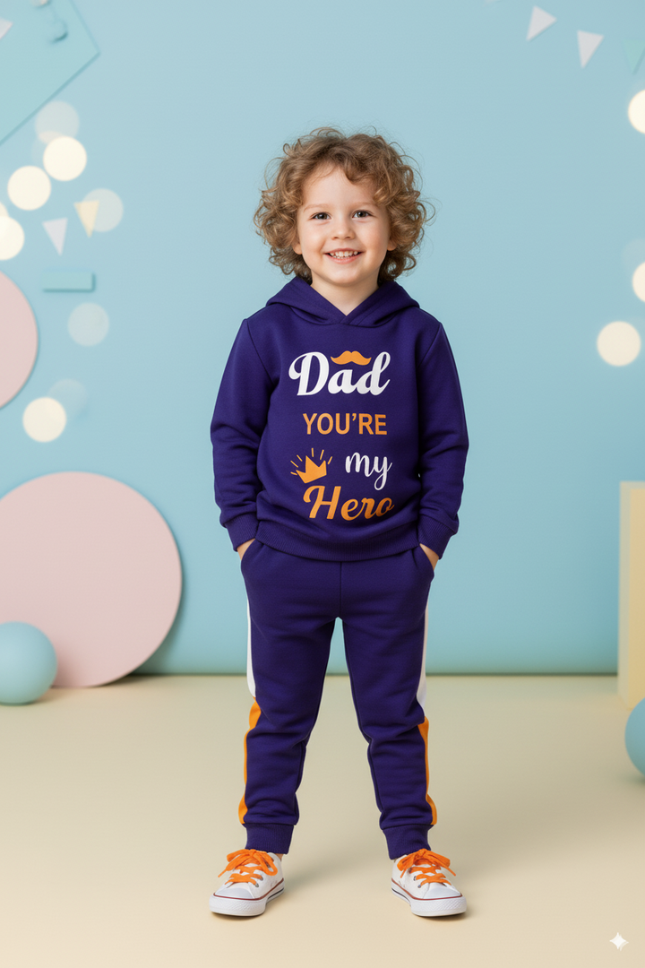 DAD YOU ARE MY HERO FLEECE PAIR