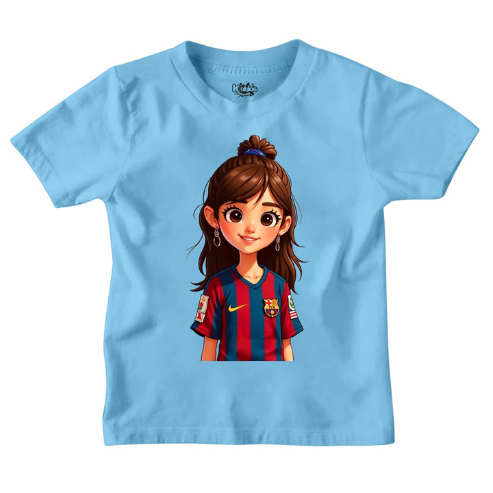 FOOTBALL - CUTE GIRL T-SHIRT