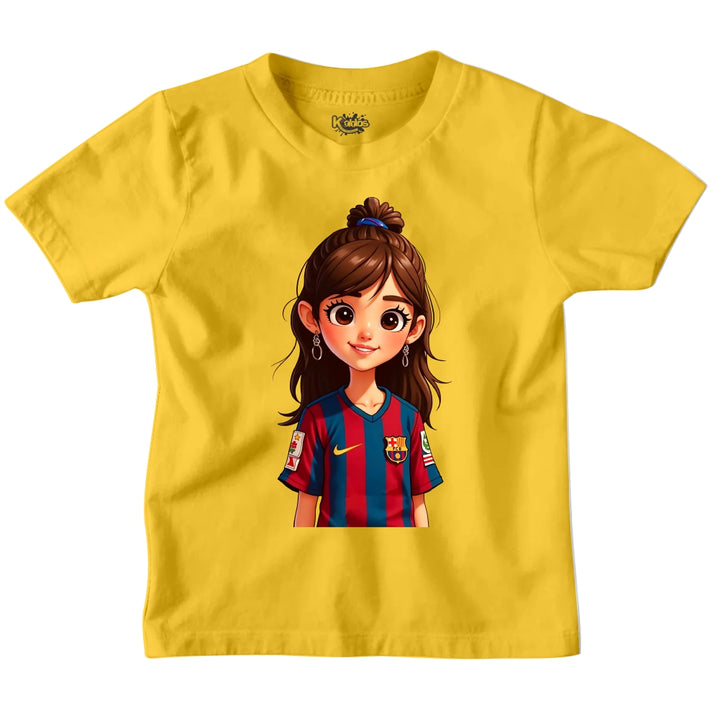 FOOTBALL - CUTE GIRL T-SHIRT