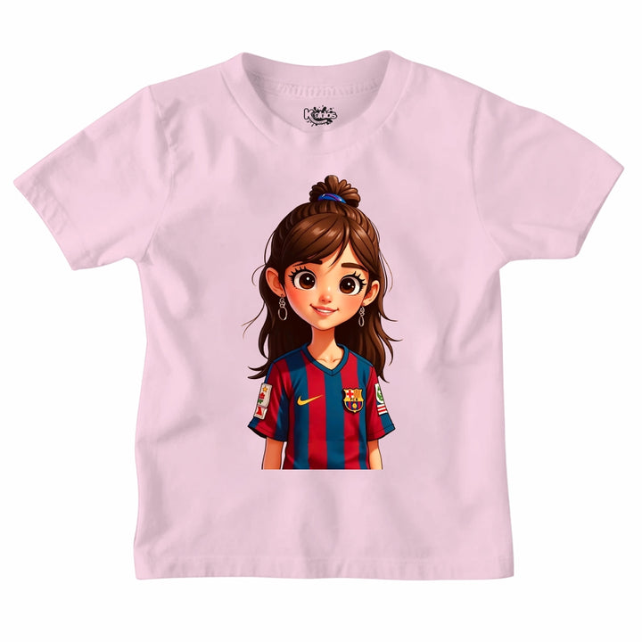 FOOTBALL - CUTE GIRL T-SHIRT