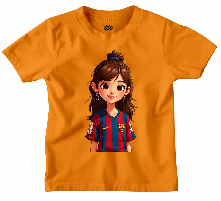 FOOTBALL - CUTE GIRL T-SHIRT