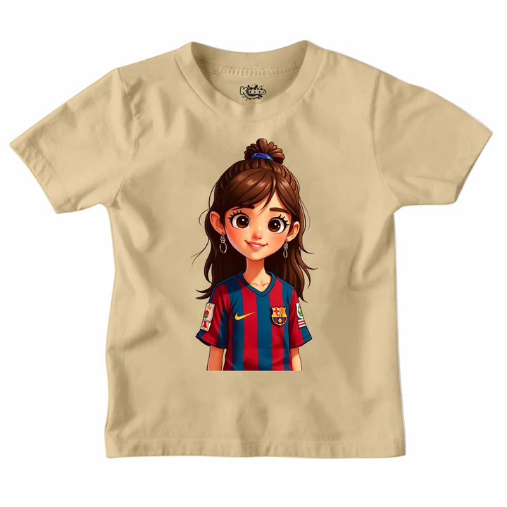 FOOTBALL - CUTE GIRL T-SHIRT
