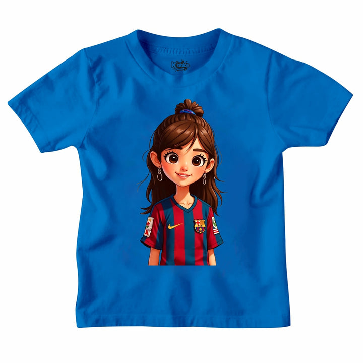 FOOTBALL - CUTE GIRL T-SHIRT