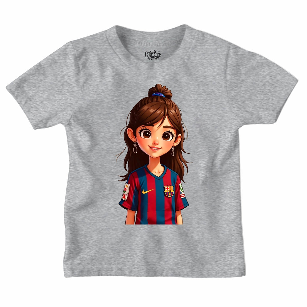 FOOTBALL - CUTE GIRL T-SHIRT