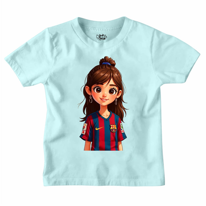 FOOTBALL - CUTE GIRL T-SHIRT