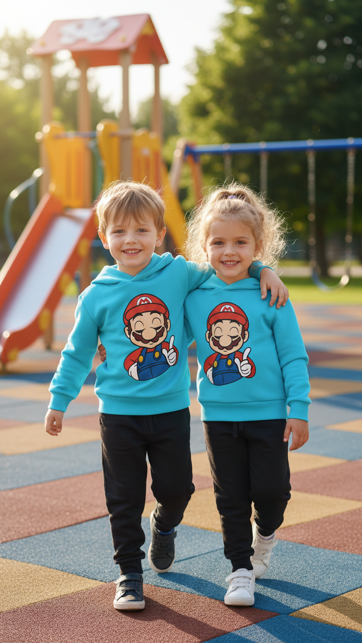 SUPER MARIO FLEECE PAIR