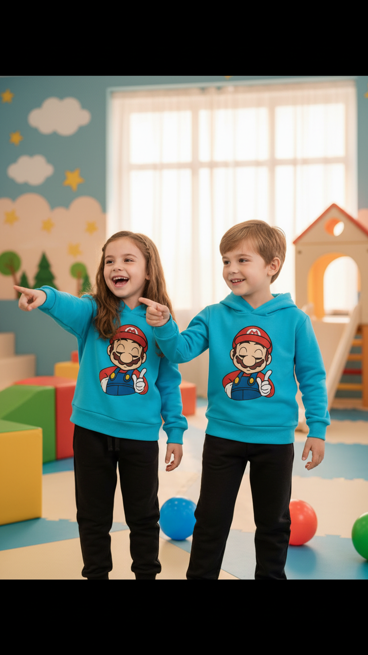 SUPER MARIO FLEECE PAIR