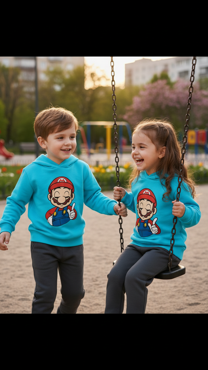 SUPER MARIO FLEECE PAIR