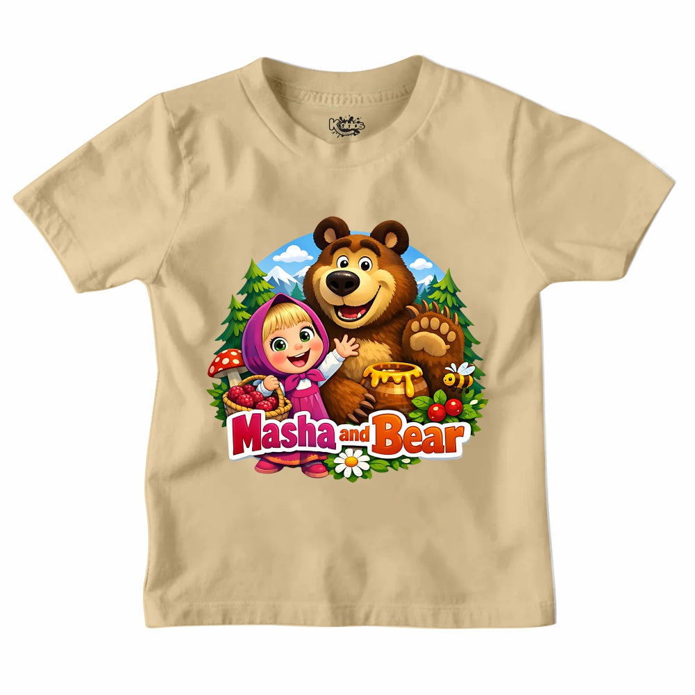Masha and the Bear T-SHIRT