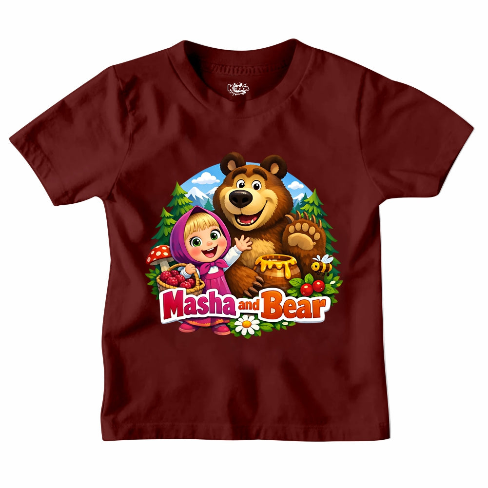 Masha and the Bear T-SHIRT