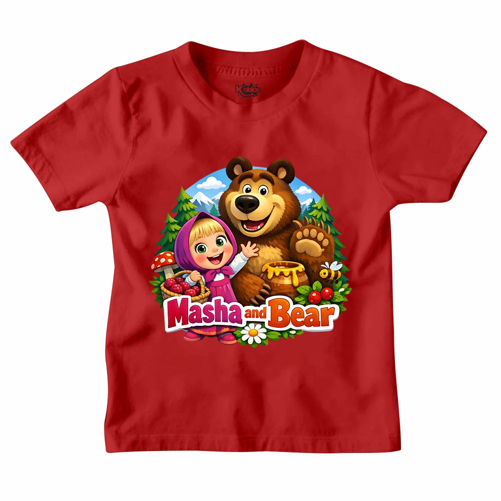 Masha and the Bear T-SHIRT