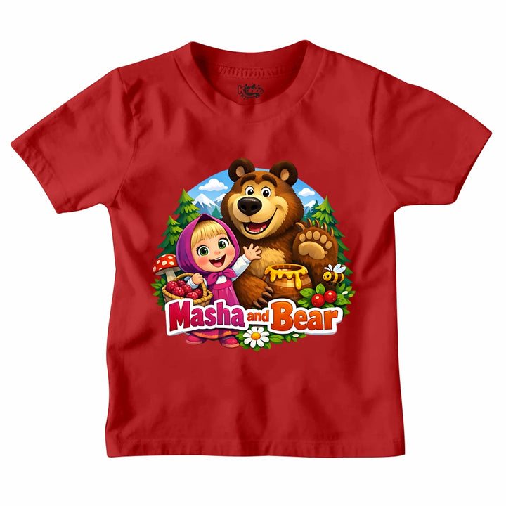 Masha and the Bear T-SHIRT