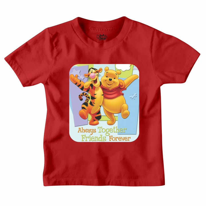 ALWAYS TOGETHER FRIENDS POOH T-SHIRT