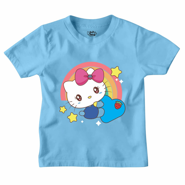 RAINBOW HELLO KITTI T-SHIRT