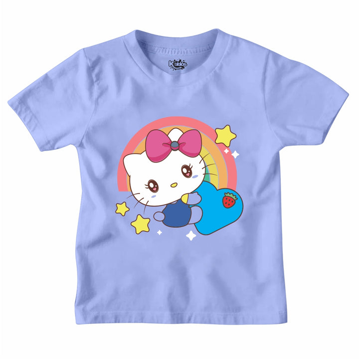 RAINBOW HELLO KITTI T-SHIRT
