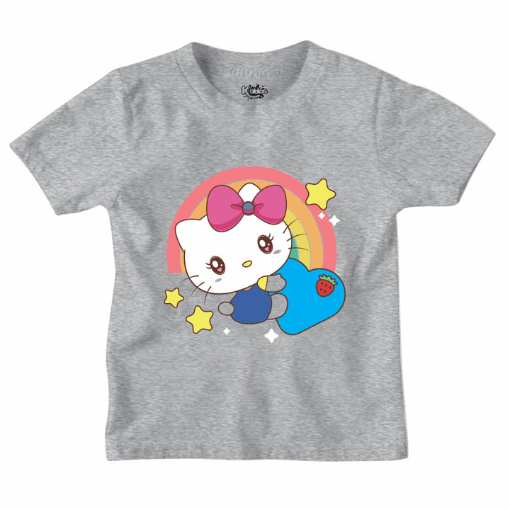 RAINBOW HELLO KITTI T-SHIRT