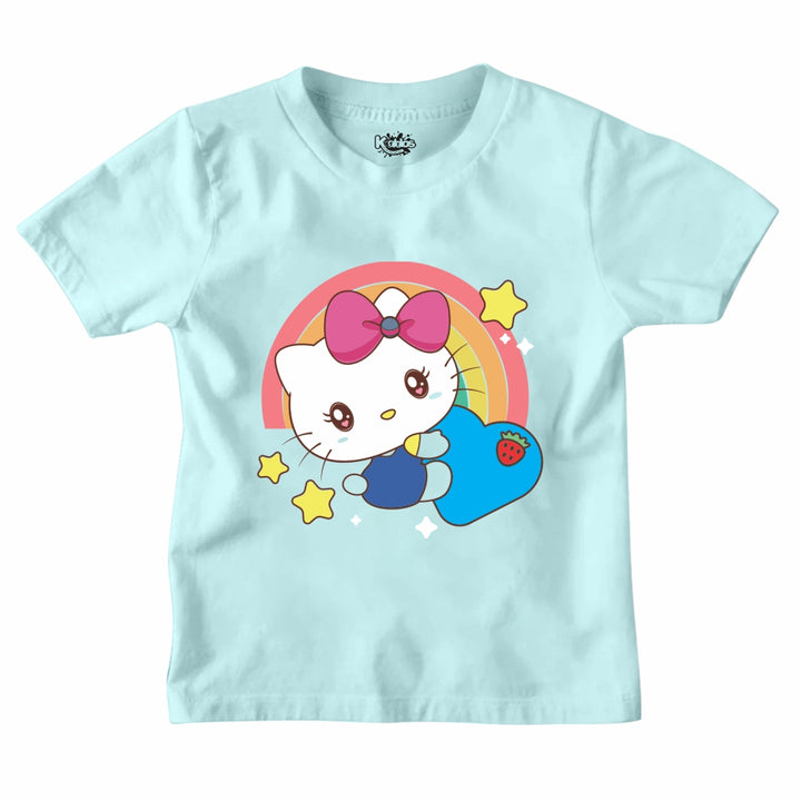 RAINBOW HELLO KITTI T-SHIRT