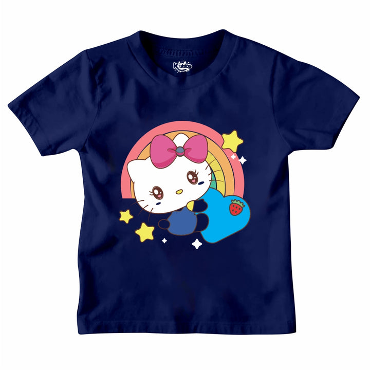 RAINBOW HELLO KITTI T-SHIRT