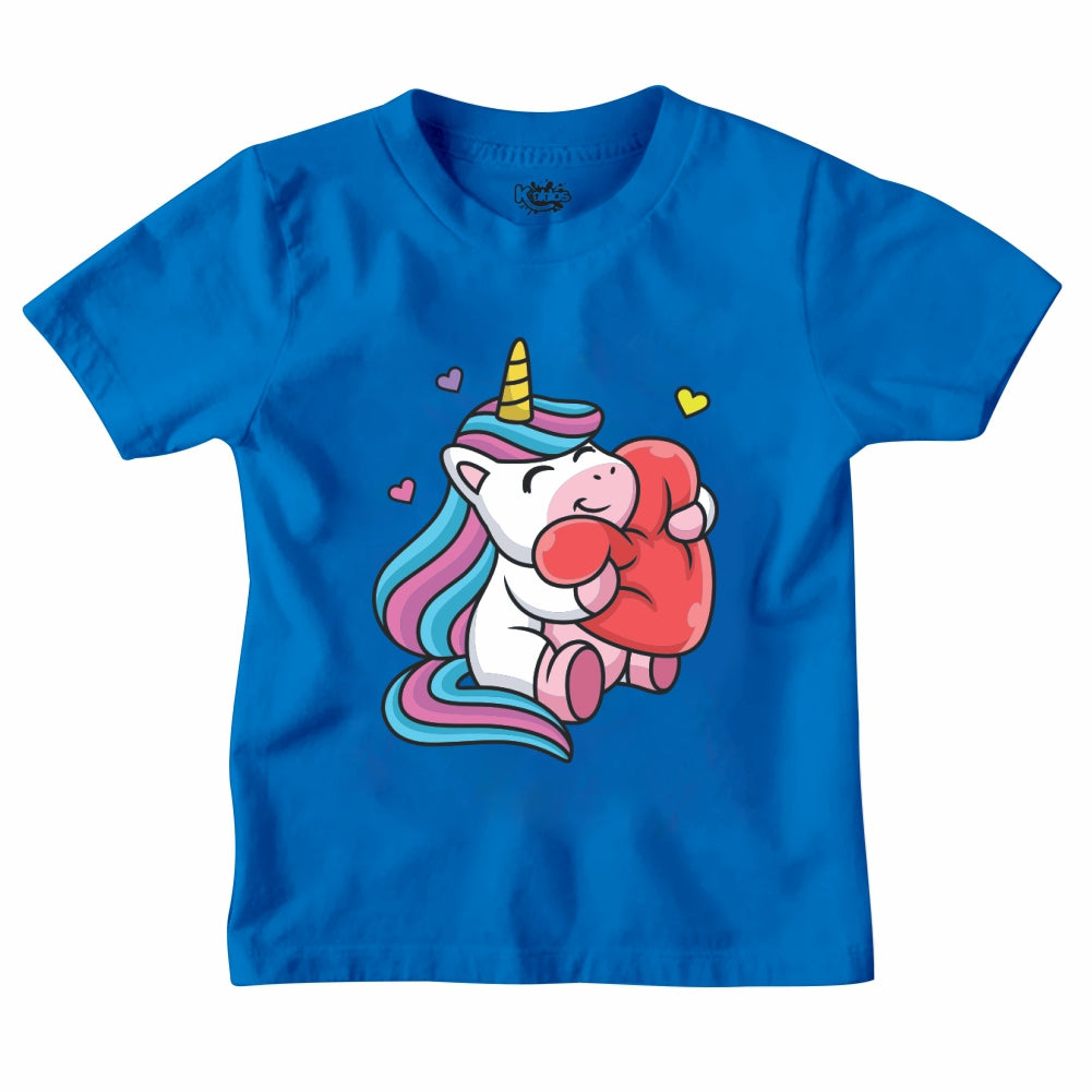 UNICORM WITH HEART T-SHIRT