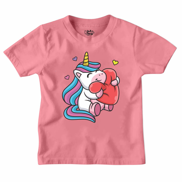 UNICORM WITH HEART T-SHIRT
