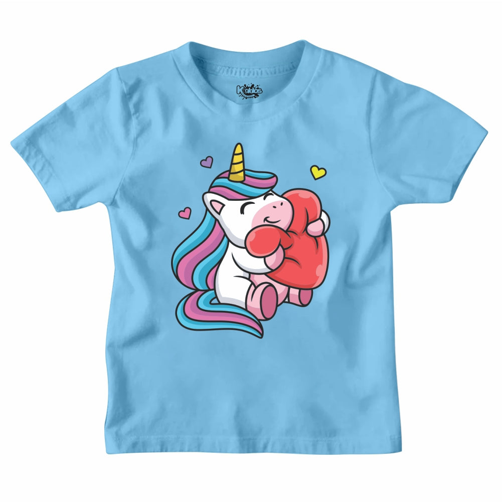 UNICORM WITH HEART T-SHIRT