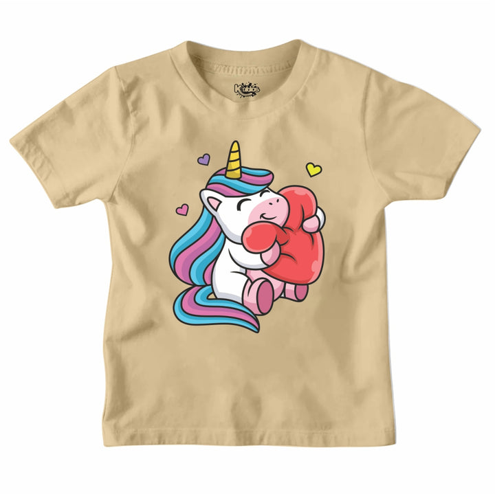 UNICORM WITH HEART T-SHIRT
