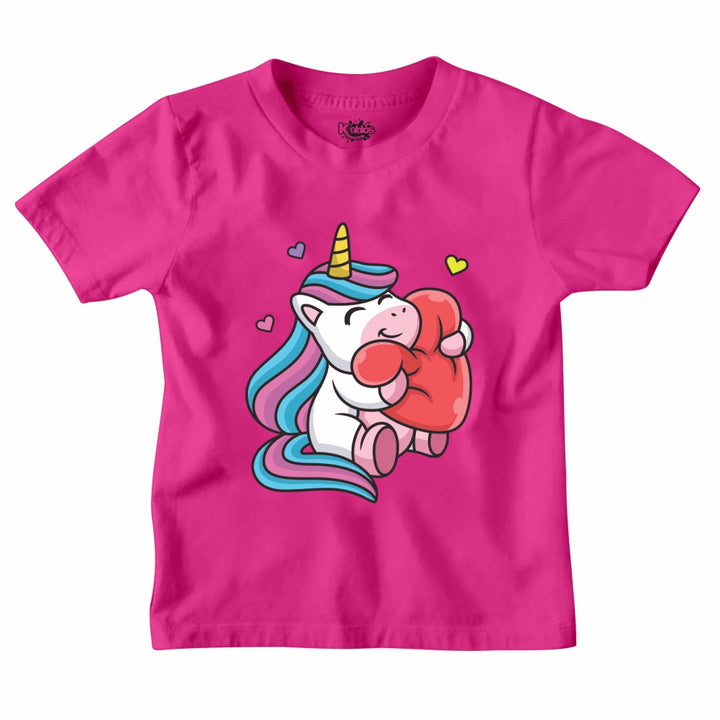 UNICORM WITH HEART T-SHIRT