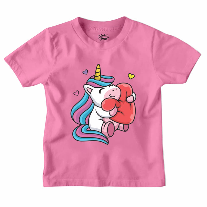 UNICORM WITH HEART T-SHIRT