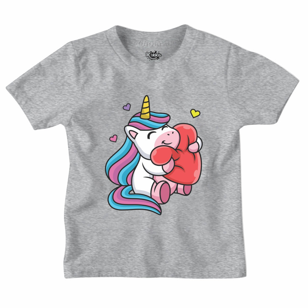 UNICORM WITH HEART T-SHIRT
