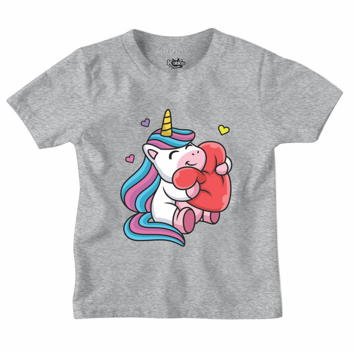 UNICORM WITH HEART T-SHIRT