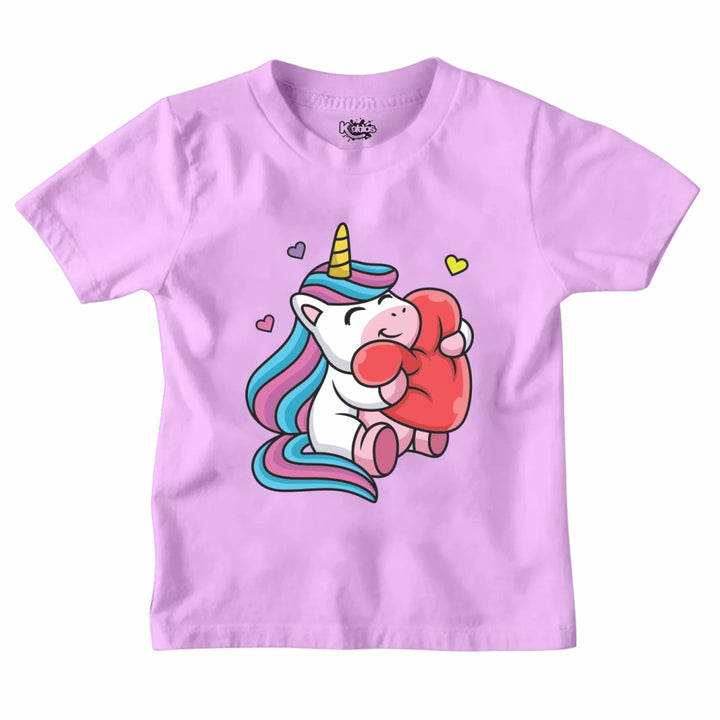 UNICORM WITH HEART T-SHIRT