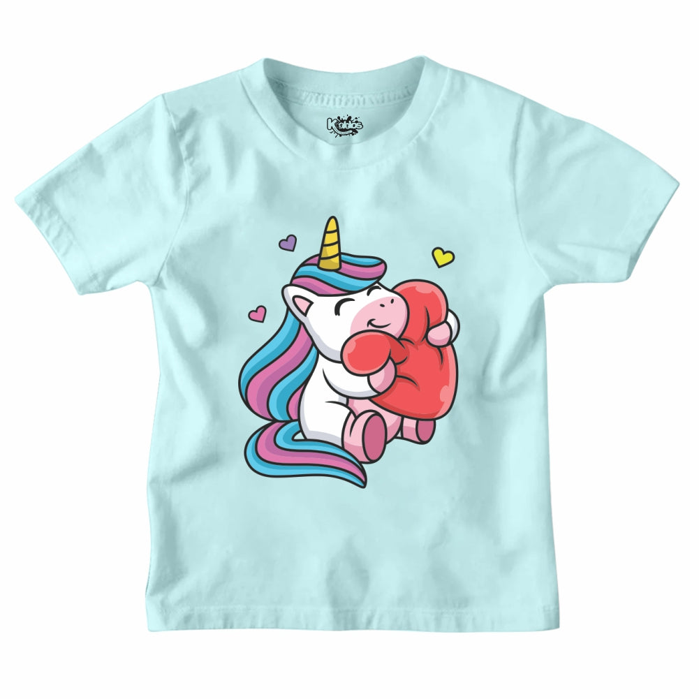 UNICORM WITH HEART T-SHIRT