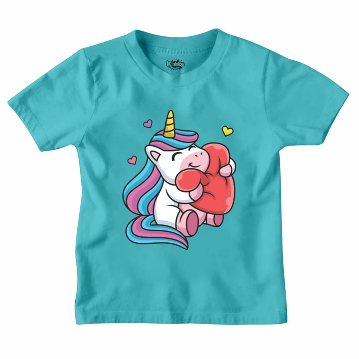 UNICORM WITH HEART T-SHIRT