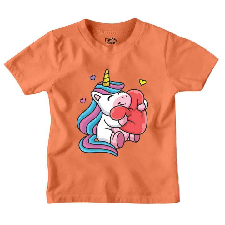 UNICORM WITH HEART T-SHIRT