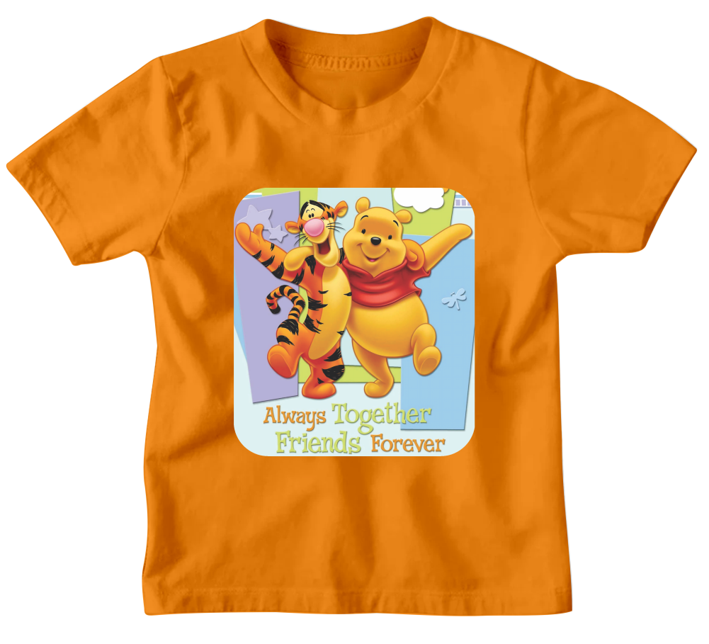 ALWAYS TOGETHER FRIENDS POOH T-SHIRT