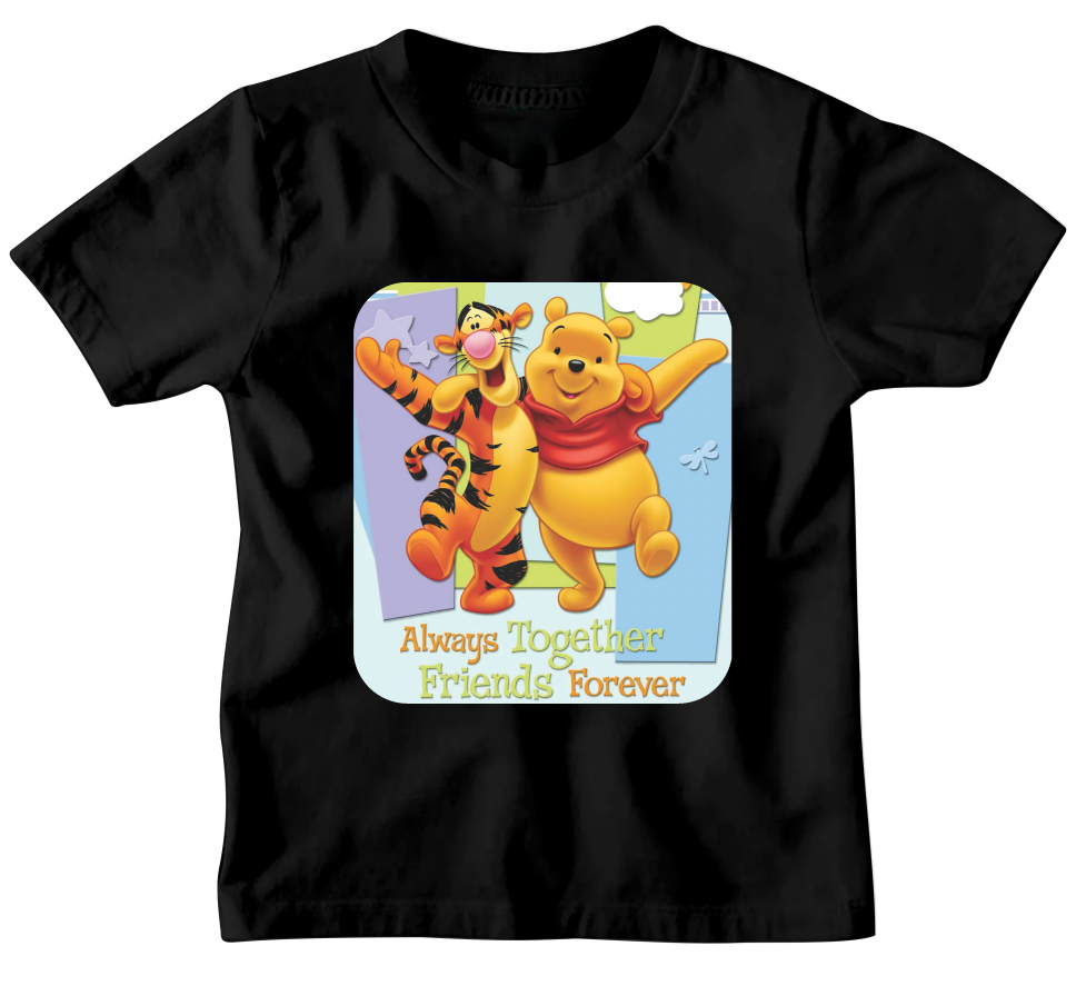 ALWAYS TOGETHER FRIENDS POOH T-SHIRT