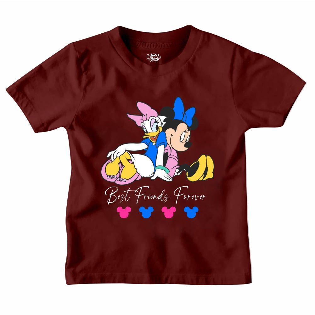 Mickey & Duck Best Friend Forever T-SHIRT