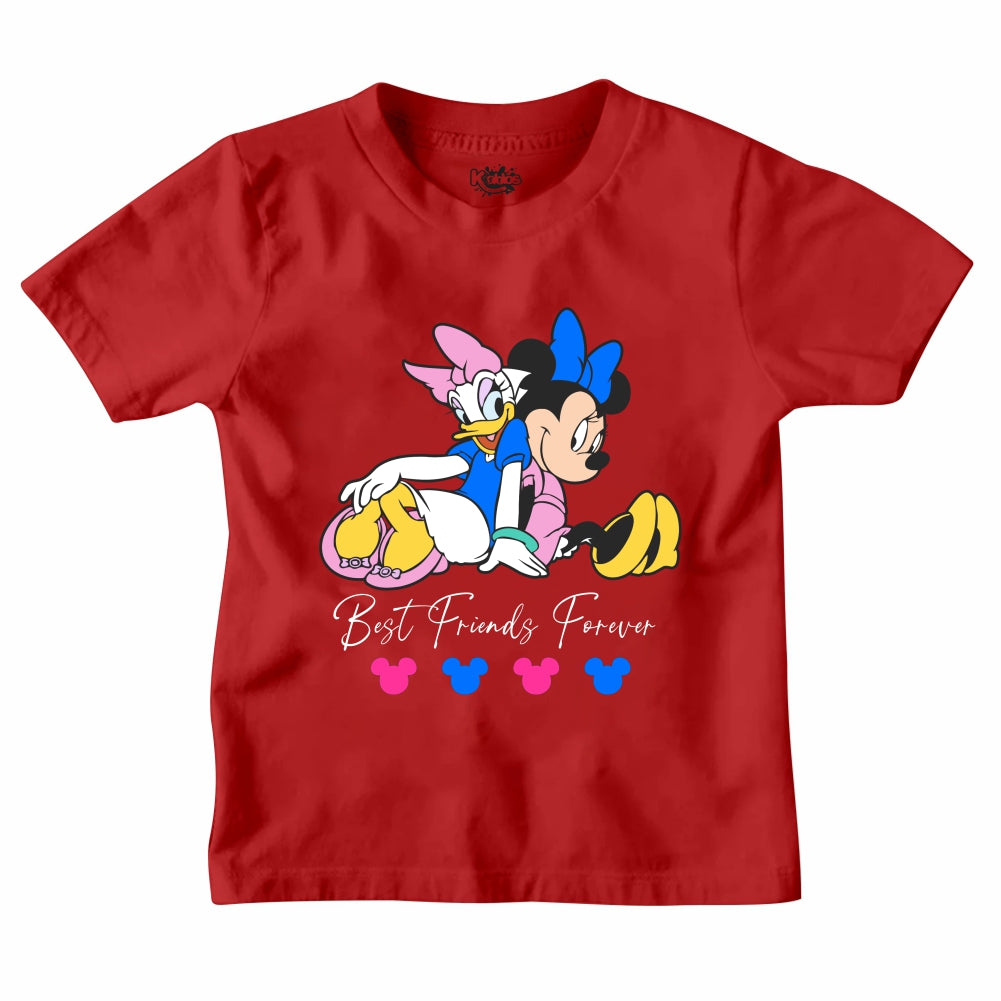 Mickey & Duck Best Friend Forever T-SHIRT
