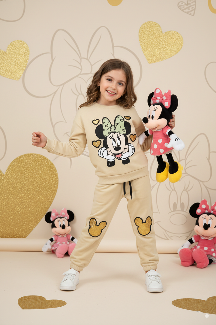 MINNIE HEART FLEECE PAIR