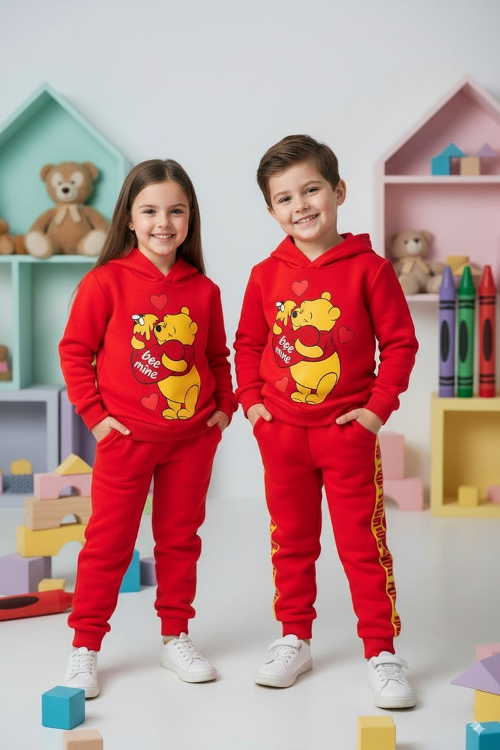 BE MINE POOH FLEECE PAIR